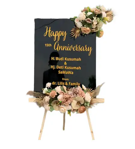 Papan Bunga Akrilik Aek Parombunan